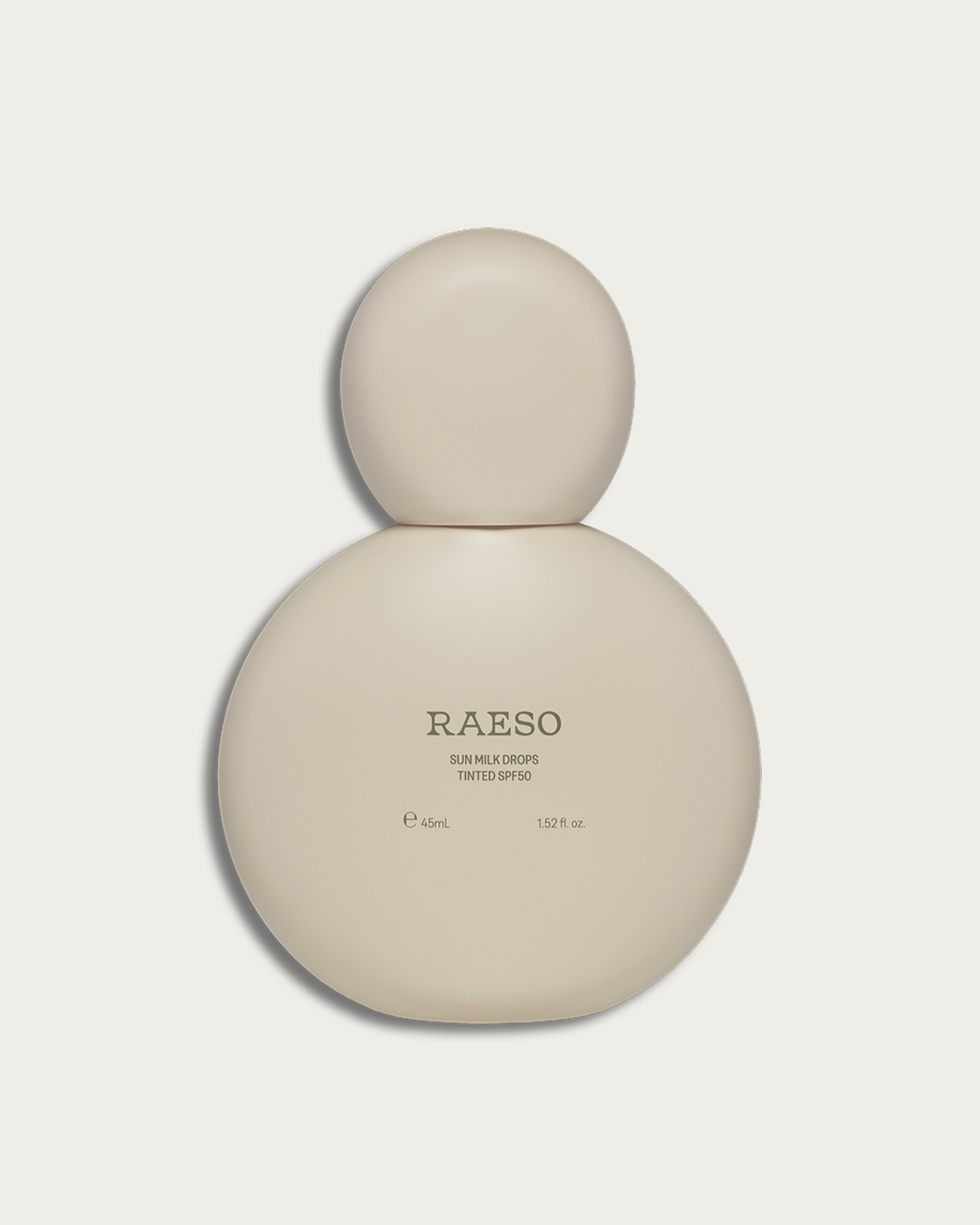 Sun Milk Drops Tinted SPF50 | SPF Face Serum | RAESO Skincare
