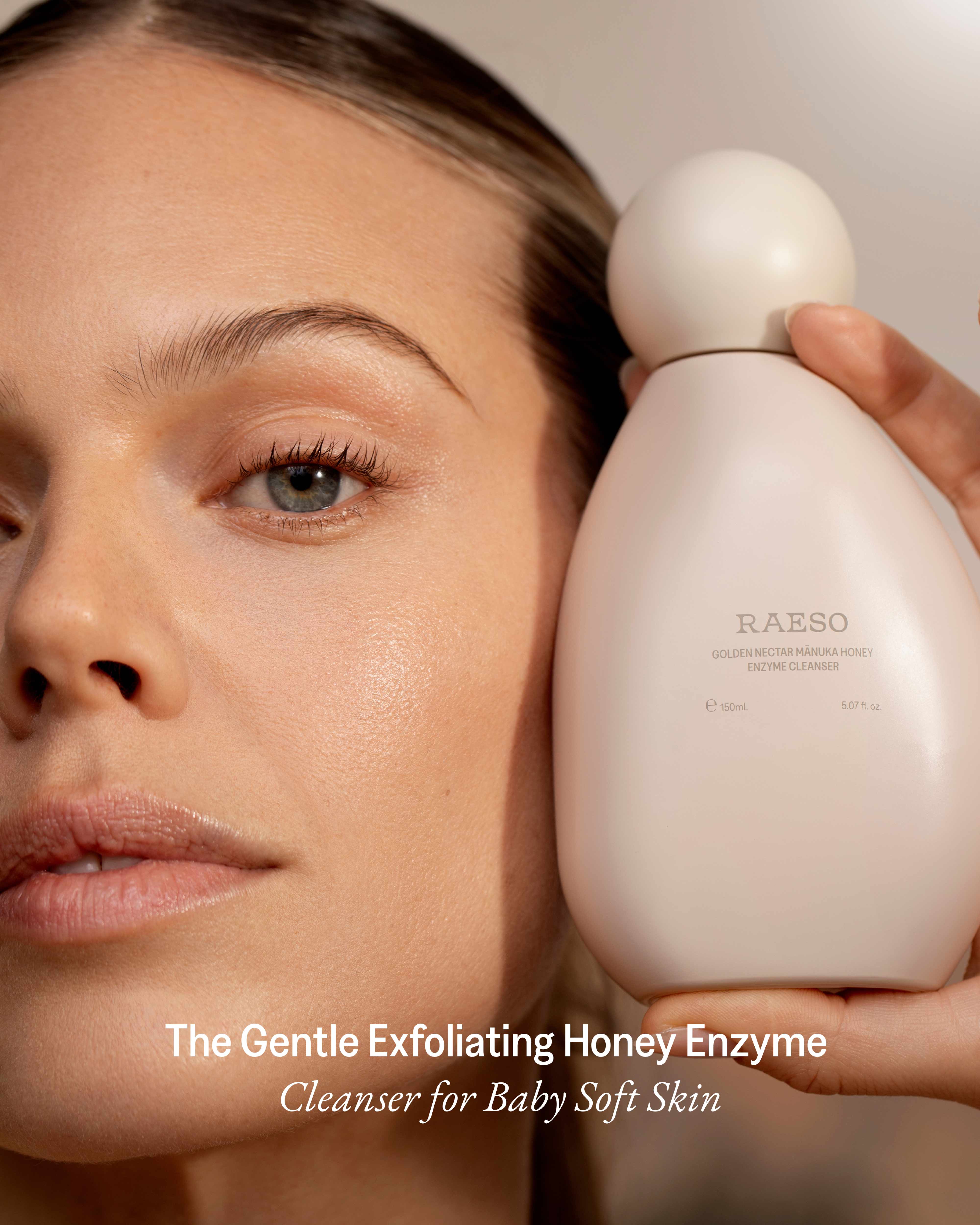 Golden Nectar Mānuka Honey Enzyme Cleanser | Gentle Exfoliation