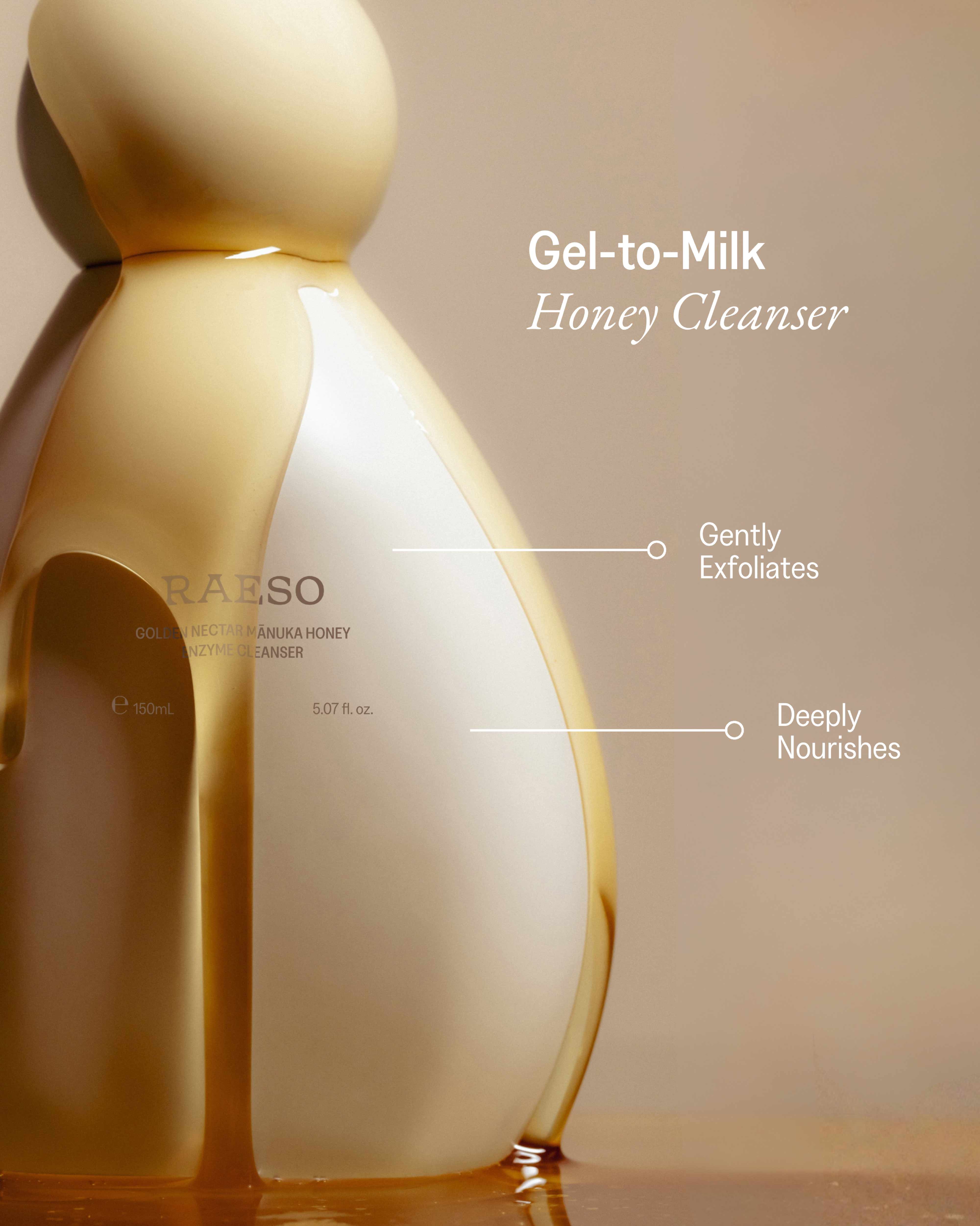 Golden Nectar Mānuka Honey Enzyme Cleanser